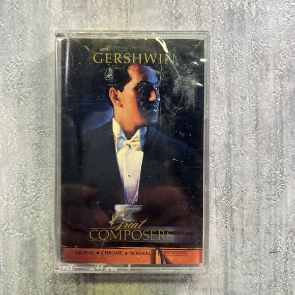 Time Life Music Great Composers Gershwin Cassette Tape Sealed New - Picture 1 of 2